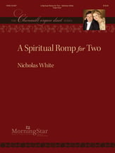 A Spiritual Romp for Two Organ sheet music cover